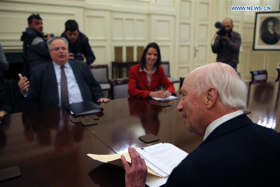 GREECE-ATHENS-UN ENVOY-NAME DISPUTE