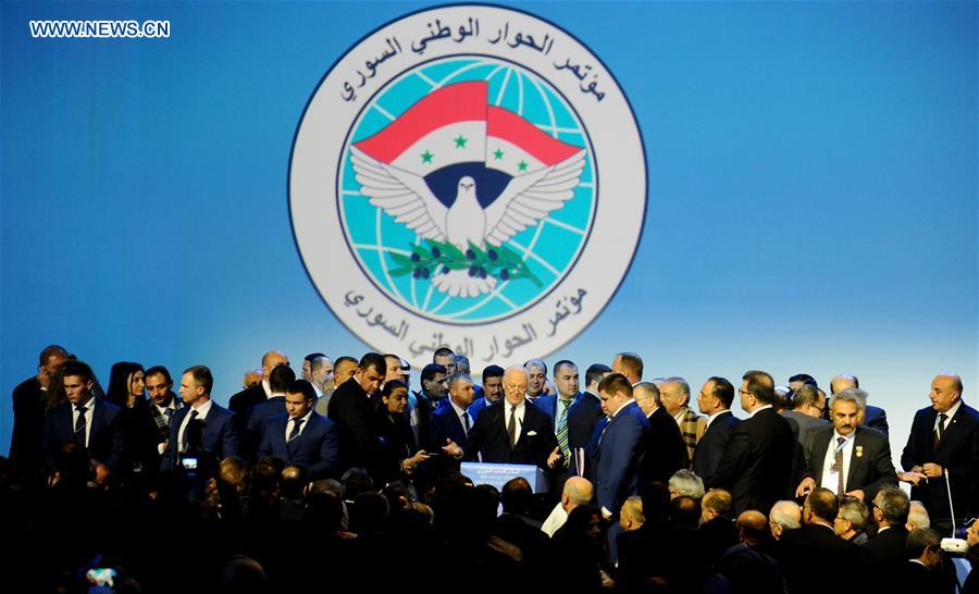 RUSSIA-SOCHI-UN-ENVOY-SYRIAN TALKS