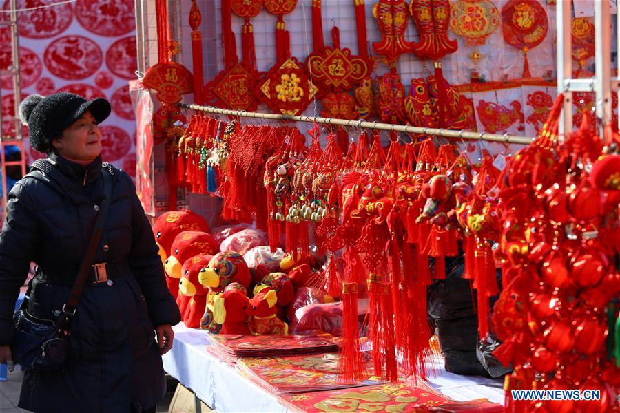 #CHINA-SHIJIAZHUANG-SPRING FESTIVAL SHOPPING (CN)