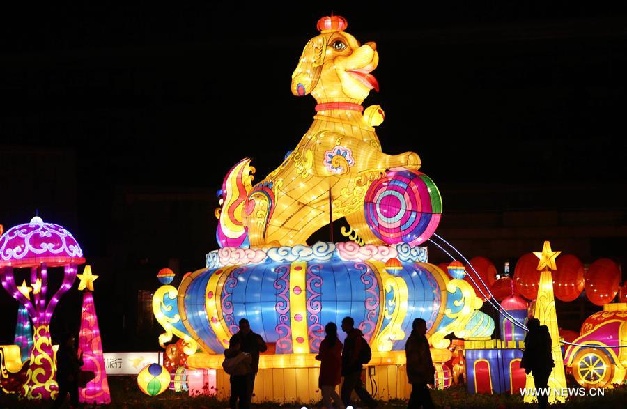 #CHINA-KUNMING-SPRING FESTIVAL-LIGHT SHOW (CN)