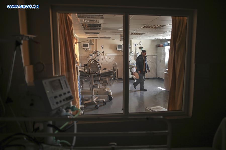 MIDEAST-GAZA STRIP-POWER SHORTAGE-HOSPITAL-SERVICES-SUSPENSION