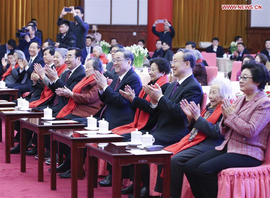CHINA-BEIJING-YU ZHENGSHENG-CPPCC-RECEPTION (CN)