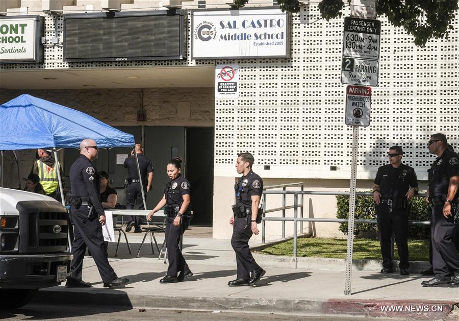 U.S.-LOS ANGELES-SCHOOL-SHOOTING
