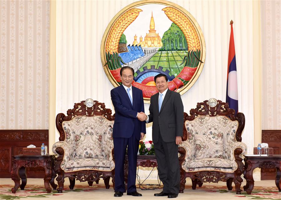 LAOS-VIENTIANE-XINHUA-MEETING