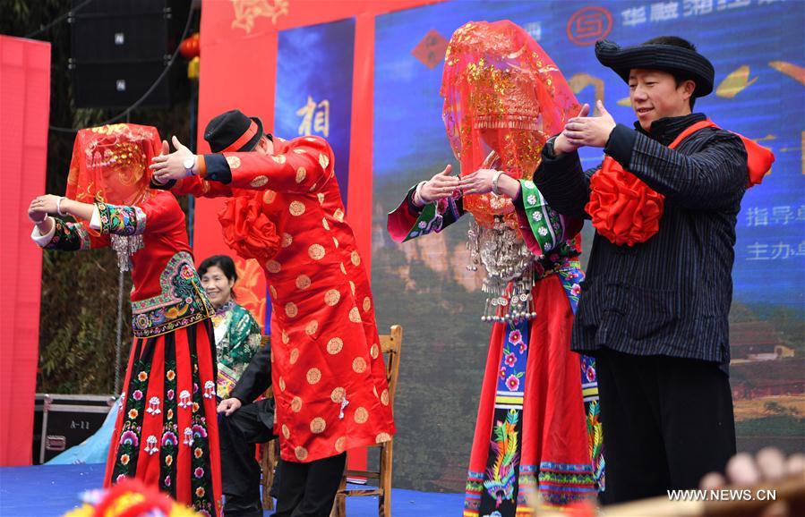 CHINA-HUNAN-XIANGXI-MIAO ETHNIC GROUP-WEDDING (CN)