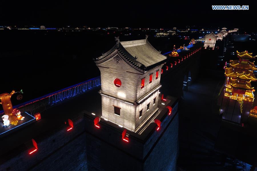CHINA-SHANXI-TAIYUAN-NIGHT VIEW (CN)