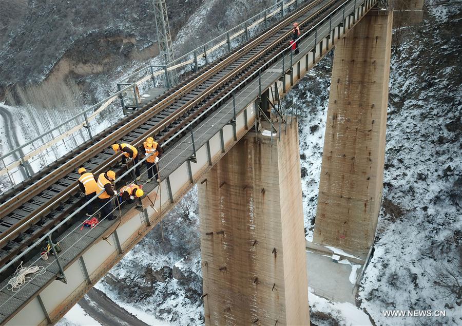 CHINA-HENAN-RAILWAY-BRIDGE STEEL BRACKET-MAINTENANCE(CN)