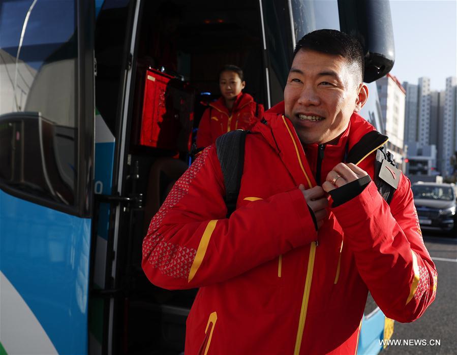 (SP)OLY-SOUTH KOREA-PYEONGCHANG-CHINESE DELEGATION ARRIVAL