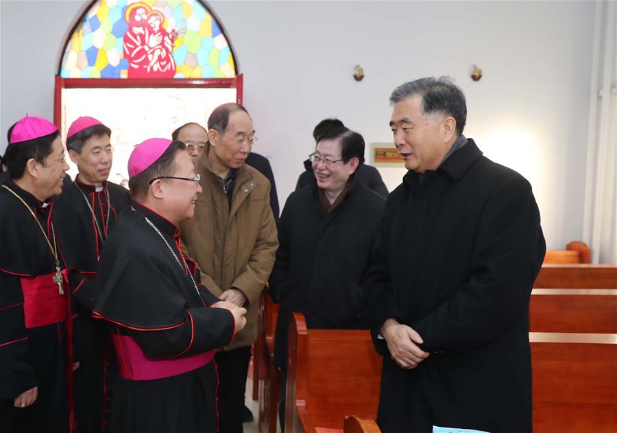 CHINA-BEIJING-WANG YANG-RELIGIOUS ASSOCIATIONS-VISIT (CN)