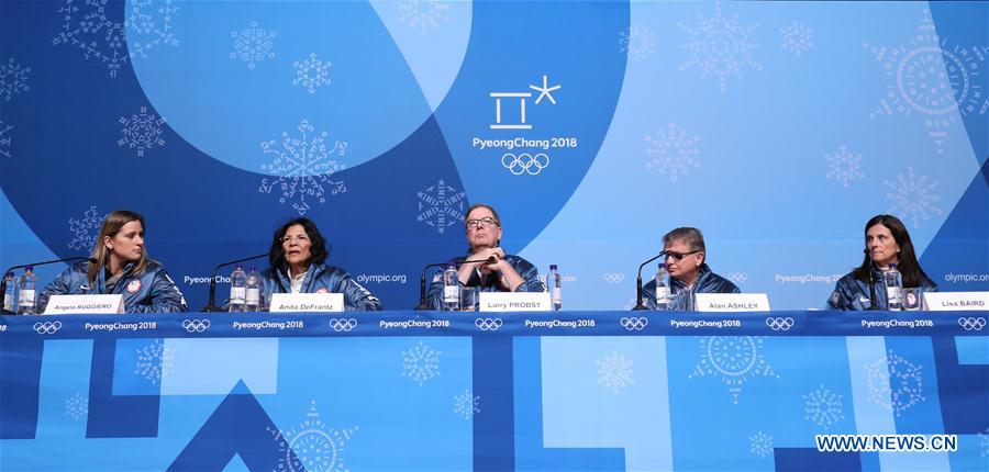 (SP)OLY-SOUTH KOREA-PYEONGCHANG-U.S. OLYMPIC COMMITTEE-PRESS CONFERENCE