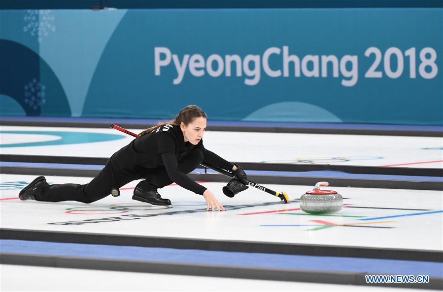 (SP)OLY-SOUTH KOREA-PYEONGCHANG-CURLING-MIXED DOUBLES-ORA VS NOR