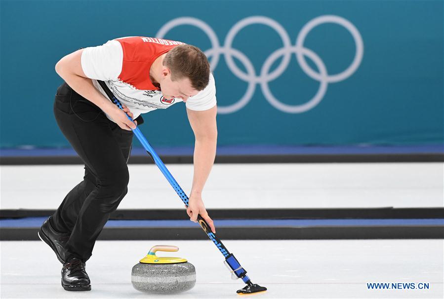 (SP)OLY-SOUTH KOREA-PYEONGCHANG-CURLING-MIXED DOUBLES-ORA VS NOR
