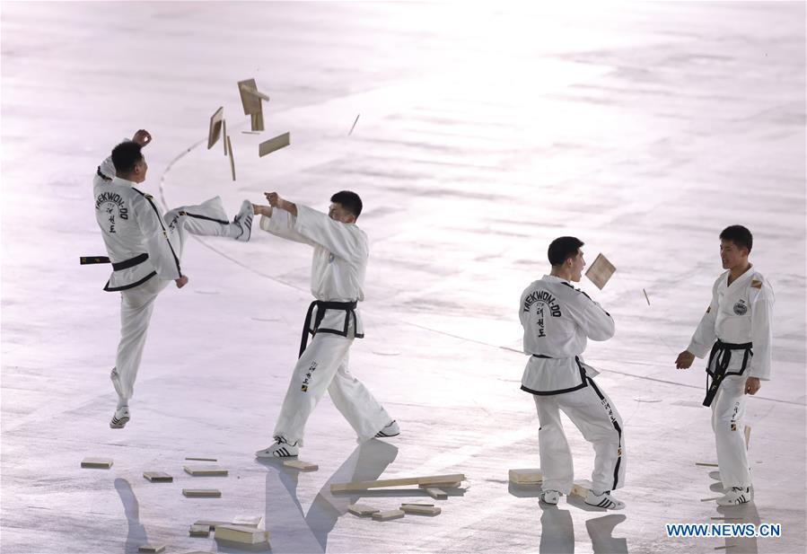(SP)OLY-SOUTH KOREA-PYEONGCHANG-OPENING CEREMONY-PRE-CEREMONY PERFORMANCE