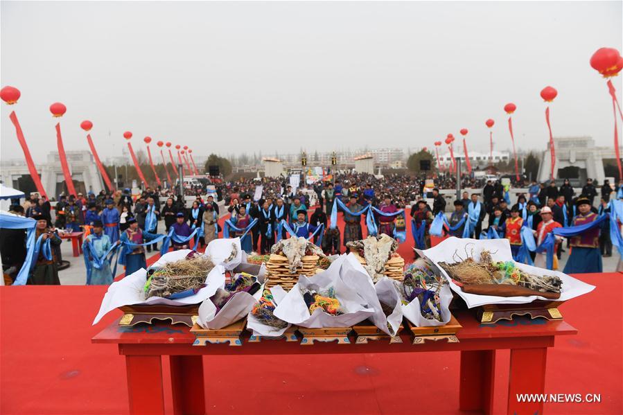 CHINA-INNER MONGOLIA-FIRE WORSHIPING RITUAL (CN)