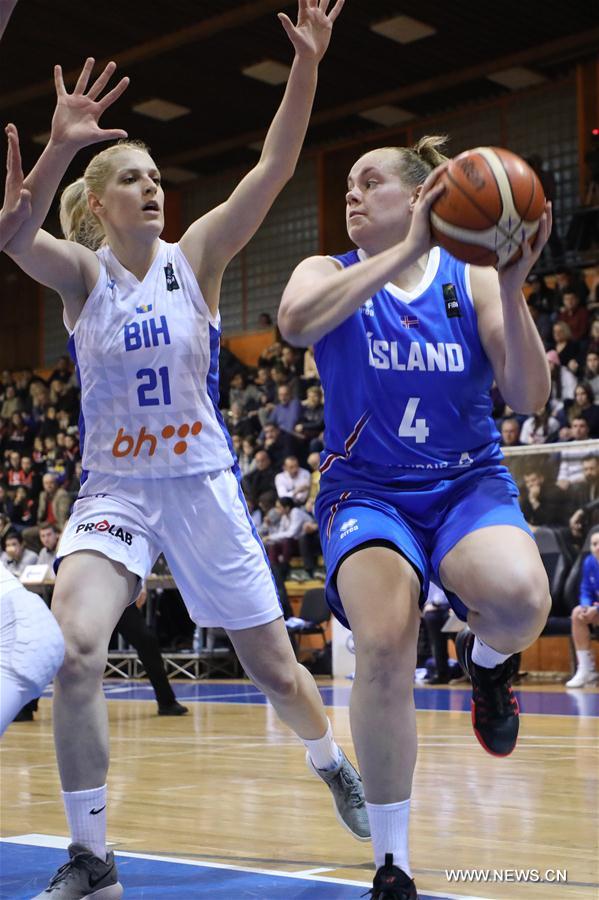 (SP)BOSNIA AND HERZEGOVINA-SARAJEVO-BASKETBALL-FIBA WOMEN'S EUROBASKET 2019-QUALIFIERS