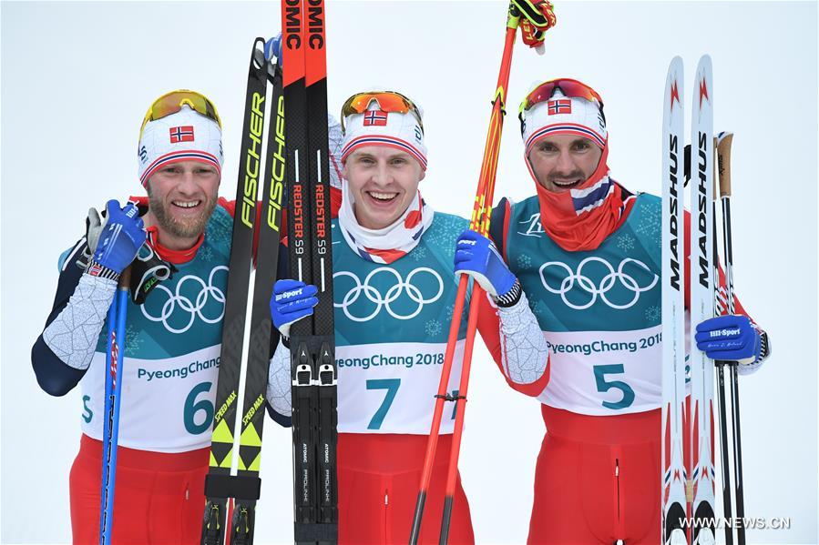 (SP)OLY-SOUTH KOREA-PYEONGCHANG-CROSS-COUNTRY SKIING-MEN'S 15KM+15KM SKIATHLON