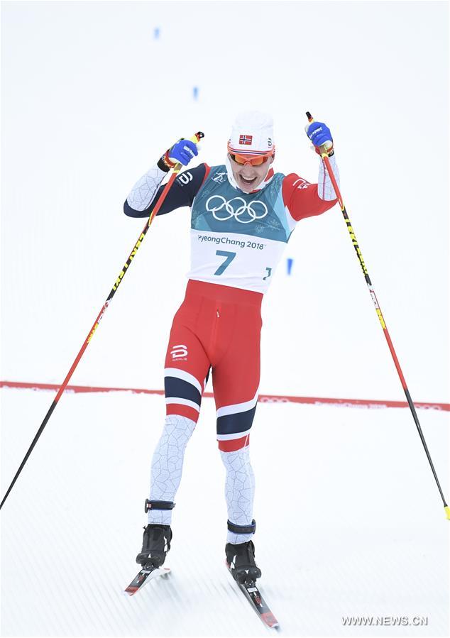 (SP)OLY-SOUTH KOREA-PYEONGCHANG-CROSS-COUNTRY SKIING-MEN'S 15KM+15KM SKIATHLON
