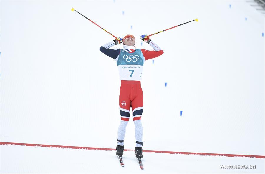 (SP)OLY-SOUTH KOREA-PYEONGCHANG-CROSS-COUNTRY SKIING-MEN'S 15KM+15KM SKIATHLON
