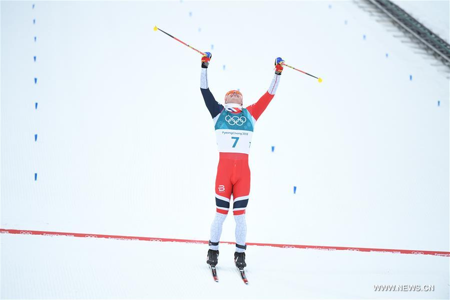 (SP)OLY-SOUTH KOREA-PYEONGCHANG-CROSS-COUNTRY SKIING-MEN'S 15KM+15KM SKIATHLON