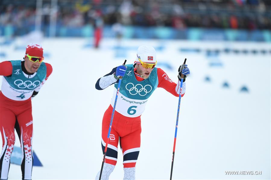 (SP)OLY-SOUTH KOREA-PYEONGCHANG-CROSS-COUNTRY SKIING-MEN'S 15KM+15KM SKIATHLON