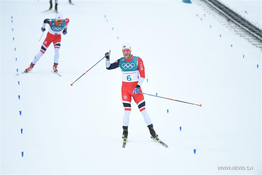 (SP)OLY-SOUTH KOREA-PYEONGCHANG-CROSS-COUNTRY SKIING-MEN'S 15KM+15KM SKIATHLON