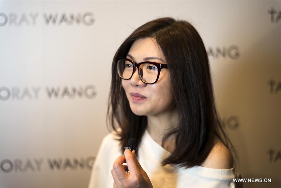 U.S.-NEW YORK-NYFW-WANG TAO-INTERVIEW