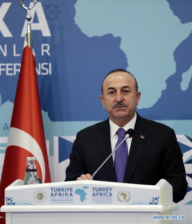 TURKEY-ISTANBUL-CAVUSOGLU-PRESS CONFERENCE
