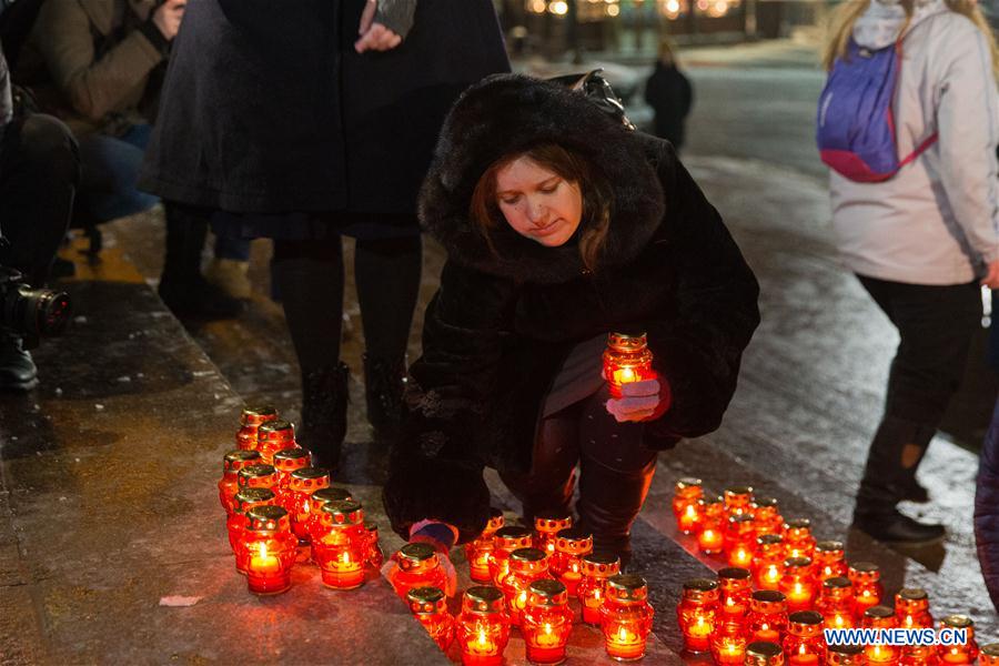 RUSSIA-MOSCOW-AIR CRASH-MOURNING