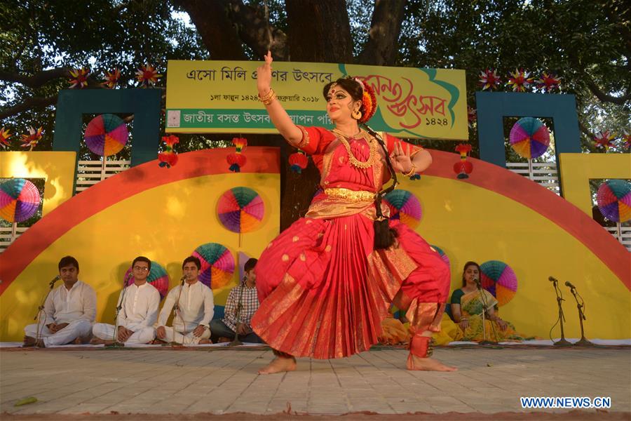 BANGLADESH-DHAKA-SPRING-FESTIVAL