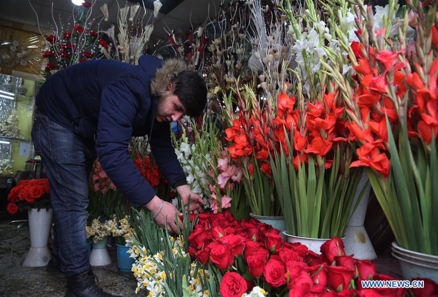 AFGHANISTAN-KABUL-PREPARATION FOR VALENTINE'S DAY