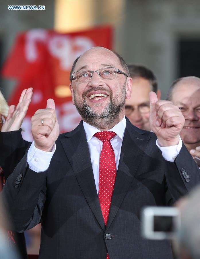 GERMANY-BERLIN-SPD-SCHULZ-RESIGNATION