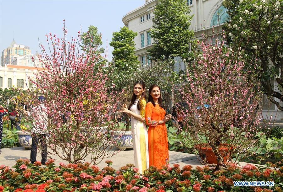 VIETNAM-HO CHI MINH CITY- CHINESE LUNAR NEW YEAR