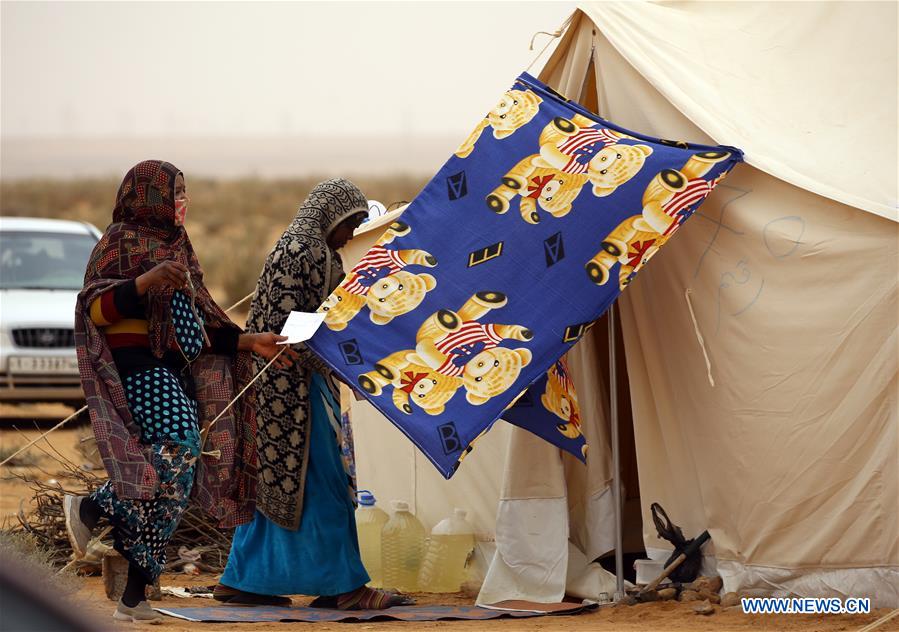 LIBYA-BANI WALID-DISPLACED TAWERGHANS