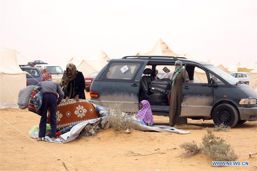 LIBYA-BANI WALID-DISPLACED TAWERGHANS