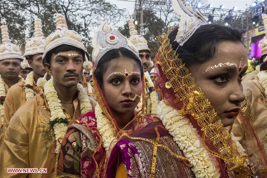 INDIA-KOLKATA-VALENTINE'S DAY-WEDDING