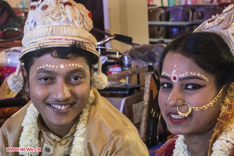 INDIA-KOLKATA-VALENTINE'S DAY-WEDDING