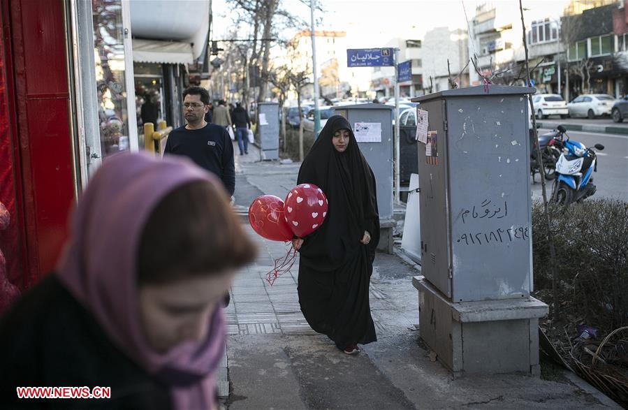 IRAN-TEHRAN-VALENTINE'S DAY