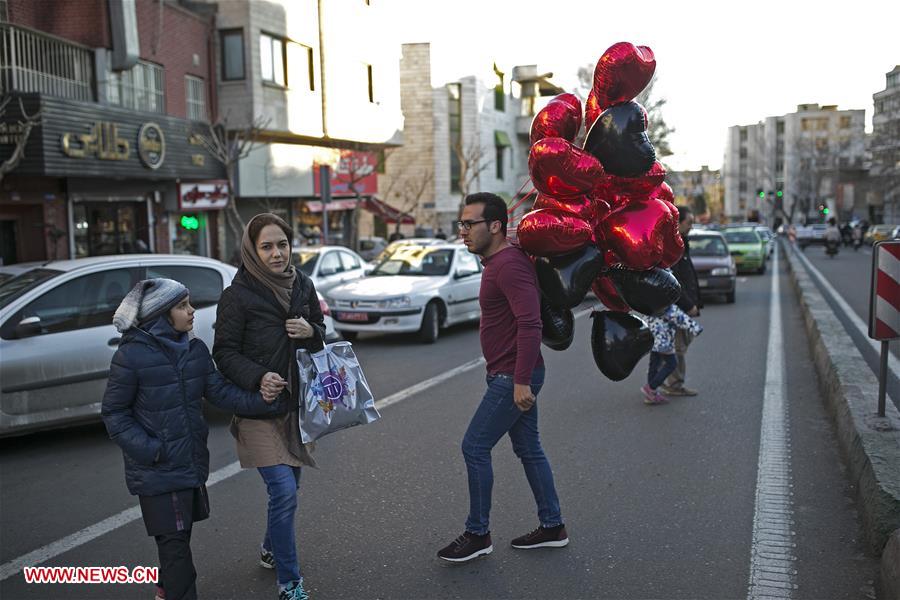 IRAN-TEHRAN-VALENTINE'S DAY