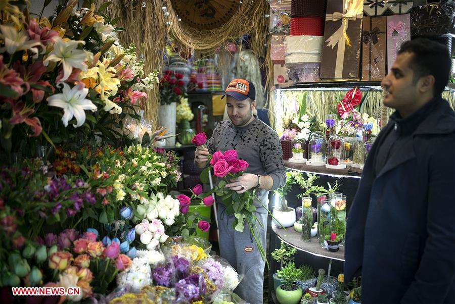 IRAN-TEHRAN-VALENTINE'S DAY