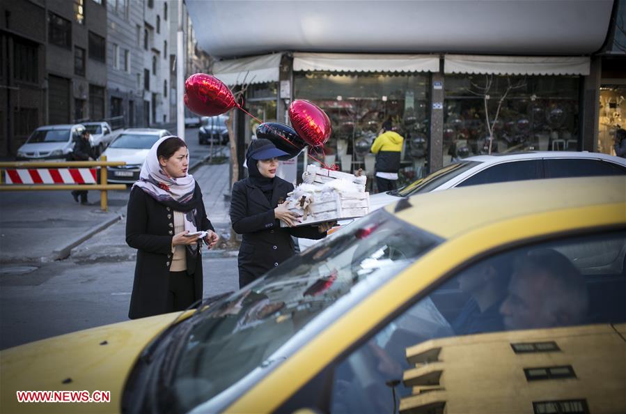 IRAN-TEHRAN-VALENTINE'S DAY