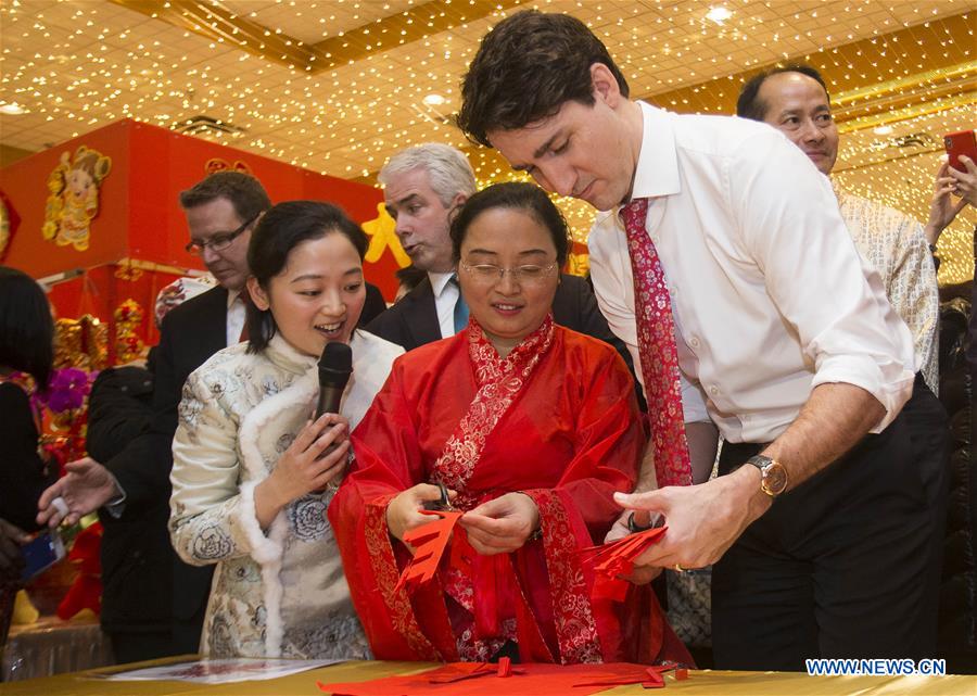 CANADA-MISSISSAUGA-PM-CHINESE NEW YEAR