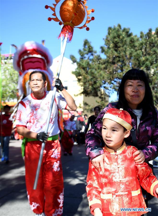U.S.-SAN FRANCISCO-CHINESE SPRING FESTIVAL-DRAGON PRADE