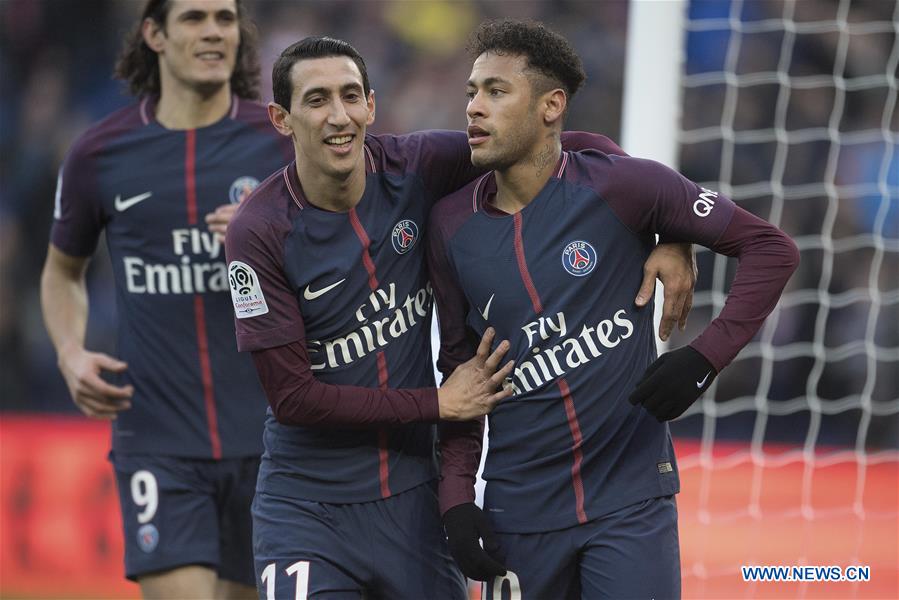 (SP)FRNACE-PARIS-FOOTBALL-LIGUE 1-PARIS SAINT-GERMAIN VS STRASBOURG