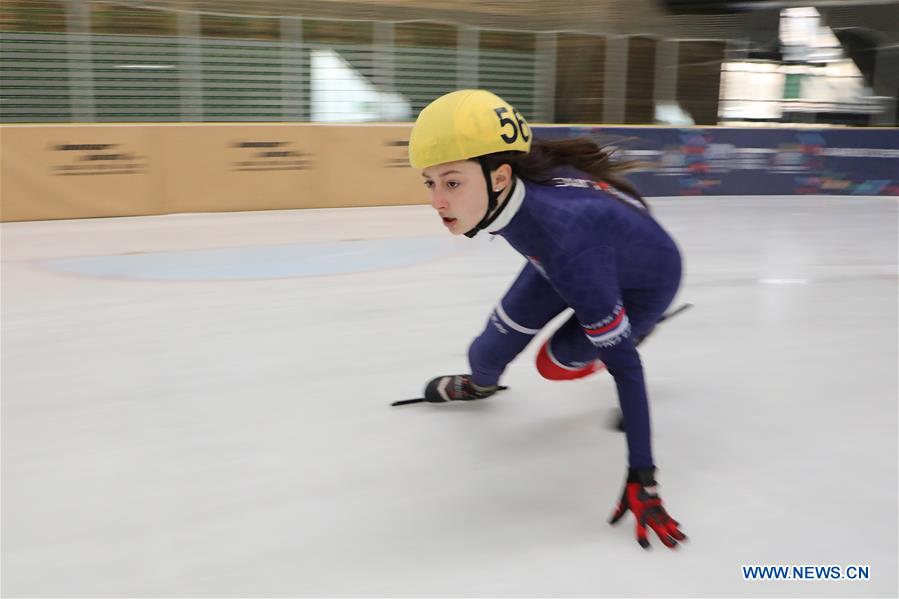 (SP)BOSNIA AND HERZEGOVINA-SARAJEVO-SPEED SKATING
