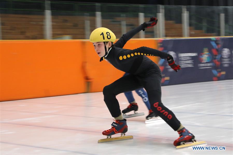 (SP)BOSNIA AND HERZEGOVINA-SARAJEVO-SPEED SKATING