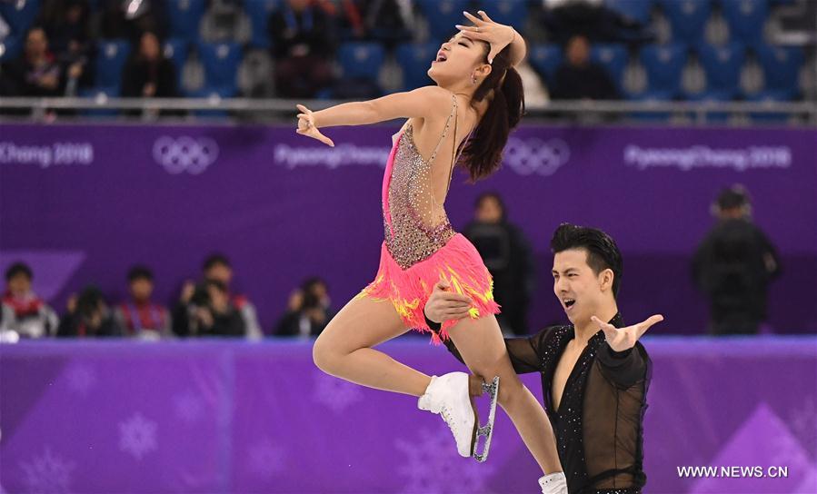 (SP)OLY-SOUTH KOREA-PYEONGCHANG-FIGURE SKATING-ICE DANCE SHORT DANCE
