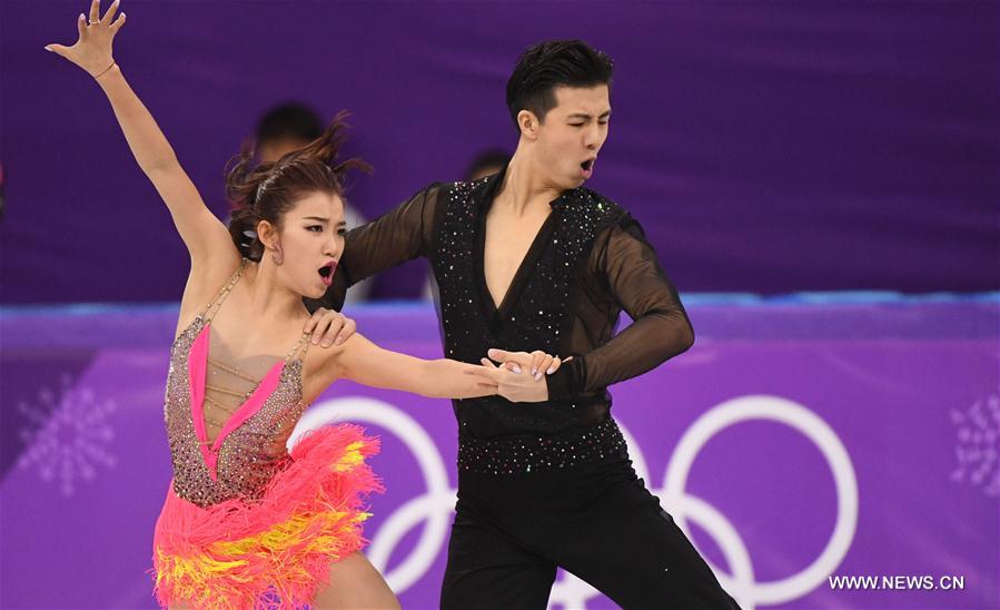 (SP)OLY-SOUTH KOREA-PYEONGCHANG-FIGURE SKATING-ICE DANCE SHORT DANCE