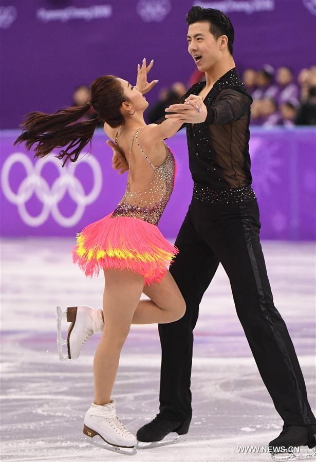 (SP)OLY-SOUTH KOREA-PYEONGCHANG-FIGURE SKATING-ICE DANCE SHORT DANCE