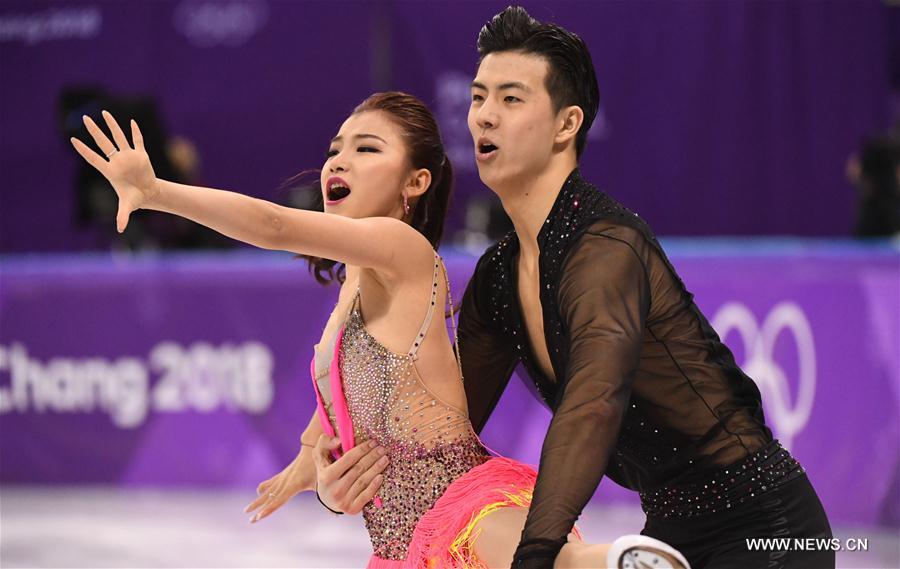(SP)OLY-SOUTH KOREA-PYEONGCHANG-FIGURE SKATING-ICE DANCE SHORT DANCE