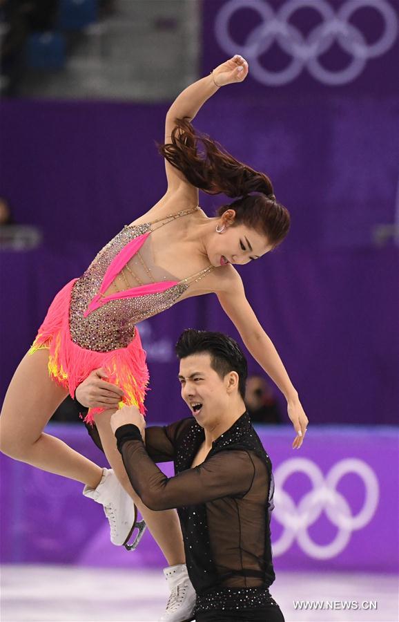 (SP)OLY-SOUTH KOREA-PYEONGCHANG-FIGURE SKATING-ICE DANCE SHORT DANCE